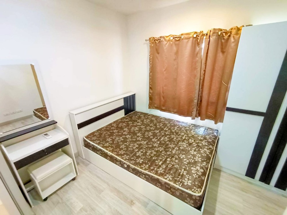 For SaleCondoRattanathibet, Sanambinna : Sell Manor Sanam Bin Nam, 1 bedroom, 26 sqm., Building B, excellent condition, with furniture, close to the Ministry of Commerce and Chao Phraya river.