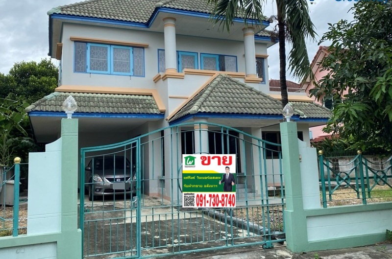 For SaleHousePinklao, Charansanitwong : House for sale 72 sq m. Good condition, never moved in. Krisdanakorn Village 18 on Borommaratchachonnani Road Phutthamonthon Sai 2 and 3 Road near Mahidol University