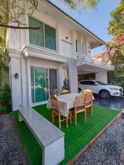 For SaleHouseLadkrabang, Suwannaphum Airport : Single house for sale, ready to move in (H22060) Home Place The Park Ring Road - Rama 9, located on Phatthana Rural 3 Road, near the new cut line, Bangkok, Kitha, Romklao.