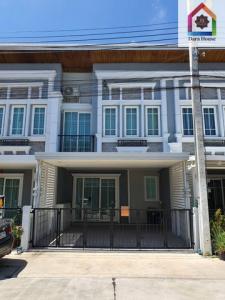 For SaleTownhouseLadkrabang, Suwannaphum Airport : Townhome for sale Golden Town 3 Bangna-Suan Luang. english style house Fully furnished, new gig, near Mega Bangna