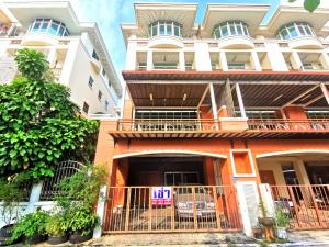 For RentTownhouseRama3 (Riverside),Satupadit : Urgent rent  JSP RIVERSIDE Townhome 4.5 storey Rama 3, prime location, rent 35,000 baht.