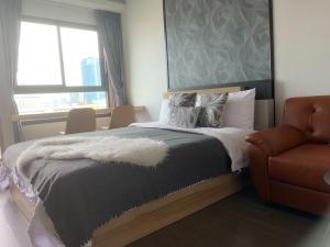 For SaleCondoOnnut, Udomsuk : Condo for sale next to BTS ideo sukhumvit 93 (Ideo Sukhumvit 93) next to BTS Bang Chak Studio 26 sq.m. price 3,500,000 baht with built-in furniture complete electrical appliances