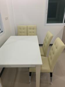 For RentHouseChachoengsao : Single-storey house for rent : Baan Mai Krib New furniture, unboxing, near rural road no. 3010, Gateway Industrial Estate, Plaeng Yao District ** can move in 1 Aug 2022 **