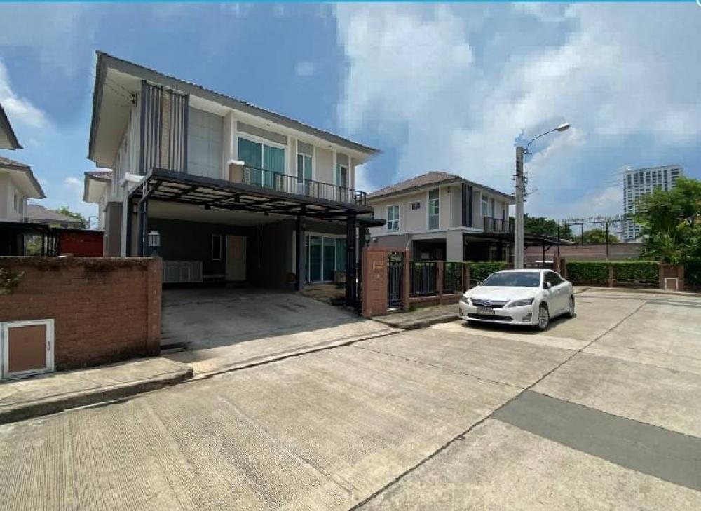 For RentHousePattanakan, Srinakarin : House for rent, Passorn Prestique Lux, Phatthanakan 44  Near Airport link Huamark Pet friendly