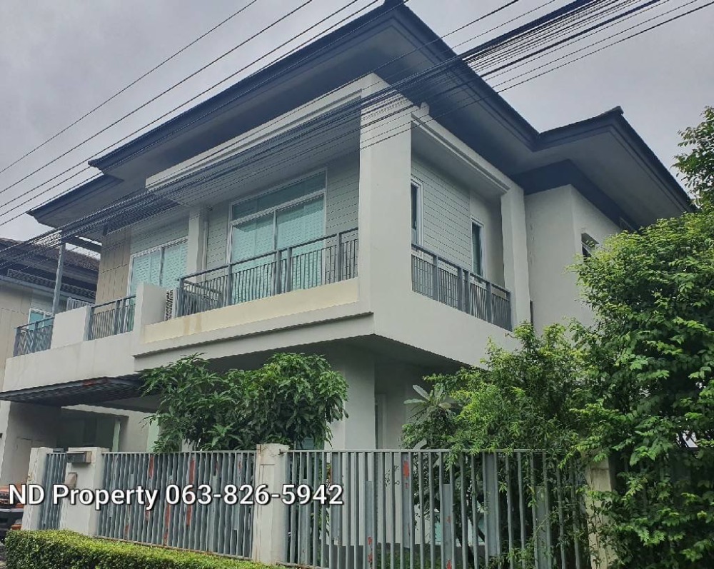 For SaleHouseNawamin, Ramindra : Discount 2 Millions 2 storey house Fully Furnished , modern decoration. Ready to move in. near Sinpat Hospital Fashion Raminthra. bTS pink Line.