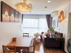 For SaleCondoOnnut, Udomsuk : Condo for sale, The Green 3 @ Sukhumvit 101, 1 bedroom, 44 sqm., corner room, near BTS Punnawithi, beautiful, peaceful, fully furnished and electric ready to move in
