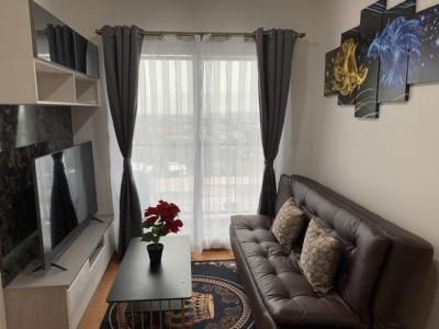 For RentCondoSamut Prakan,Samrong : 🌈 For rent ▲ The President Sukhumvit-Samut Prakan ▲ Size 35 sq m ✨ Beautiful room, fully furnished, ready to move in. 🌿 Fully furnished 🎉 #CR281
