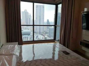 For SaleCondoSathorn, Narathiwat : Urgent sale, The Address Sathorn, high floor, wide balcony, river view, sunset view, fully furnished, ready to move in.