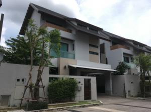 For RentHouseYothinpattana,CDC : For rent, luxury house, classy in Private Nirvana Resindence project, 3 bedrooms, 4 bathrooms, 2 parking spaces
