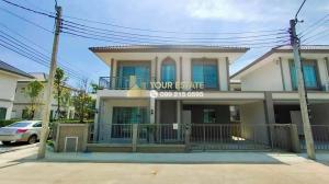 For RentHouseNonthaburi, Bang Yai, Bangbuathong : 2 storey detached house with furniture for rent, Bang Bua Thong area, near Makro, Bang Bua Thong.