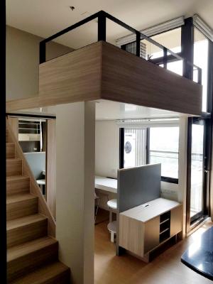 เช่าคอนโดพระราม 9 เพชรบุรีตัดใหม่ RCA : Duplex ห้อฃสวยให้เช่า​ 16,500.- chewathai​ residence asoke​ ใจกลางพระราม9