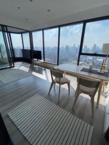 For RentCondoRama9, Petchburi, RCA : ID123_P IDEO MOBI ASOKE **Very beautiful room, fully furnished, ready to move in** High floor, beautiful view, unblocked view