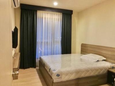 For RentCondoOnnut, Udomsuk : Condo for rent near BTS Phra Khanong -Life Sukhumvit 48 33 sqm. - Beautiful room, fully furnished, ready to move in.