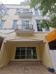 For RentTownhouseEakachai, Bang Bon : 3-storey townhome for rent, The Betto Kamnan Man Soi 3, suitable for a home office. near the community market