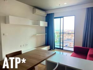 For RentCondoOnnut, Udomsuk : **For Rent ฿15,000** Condo Blocs77 (Suk71-On Nut) 40 sq m corner room/ready to move in/high floor/pool view