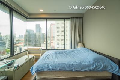 ขายคอนโดสีลม ศาลาแดง บางรัก : ขายคอนโด M Silom 2 ห้องนอน 2 ห้องน้ำ 61 ตรม. ห้องมุม ชั้นสูง ตกแต่งสวย ใกล้ BTS ช่องนนทรี