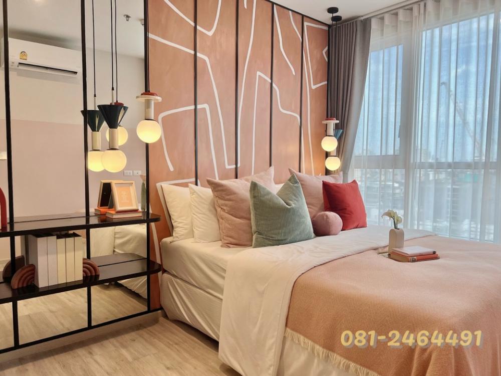 For SaleCondoRatchadapisek, Huaikwang, Suttisan : XT Huai Khwang, room out of reservation, 3.99 million, free central for 3 years, free complete set of electrical appliances