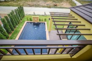 For SaleHousePattaya, Bangsaen, Chonburi : Grand Garden Home The Pavillion is located at Bang Saray Subdistrict, Sattahip District, Chonburi Province. This is an ideal location to have a second home for relaxation.