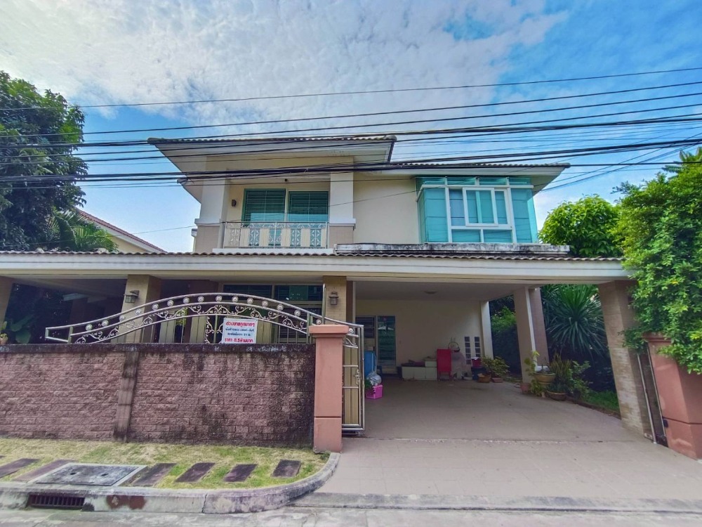 For SaleHouseMin Buri, Romklao : BB178 2 storey detached house for sale, Casa Ville, Ramkhamhaeng, Ring Road, Soi Mistine.