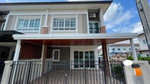 For RentTownhouseNawamin, Ramindra : (h00242)Townhouse for rent, 3 bedrooms, Patches Village. Ramintra-Kubon Contact to inquire at Line@ : @964qqvbv