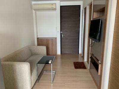 For RentCondoOnnut, Udomsuk : RT078_P RHYTHM SUKHUMVIT 50 **Fully furnished, ready to move in, beautiful view, no block** Convenient transportation near BTS On Nut