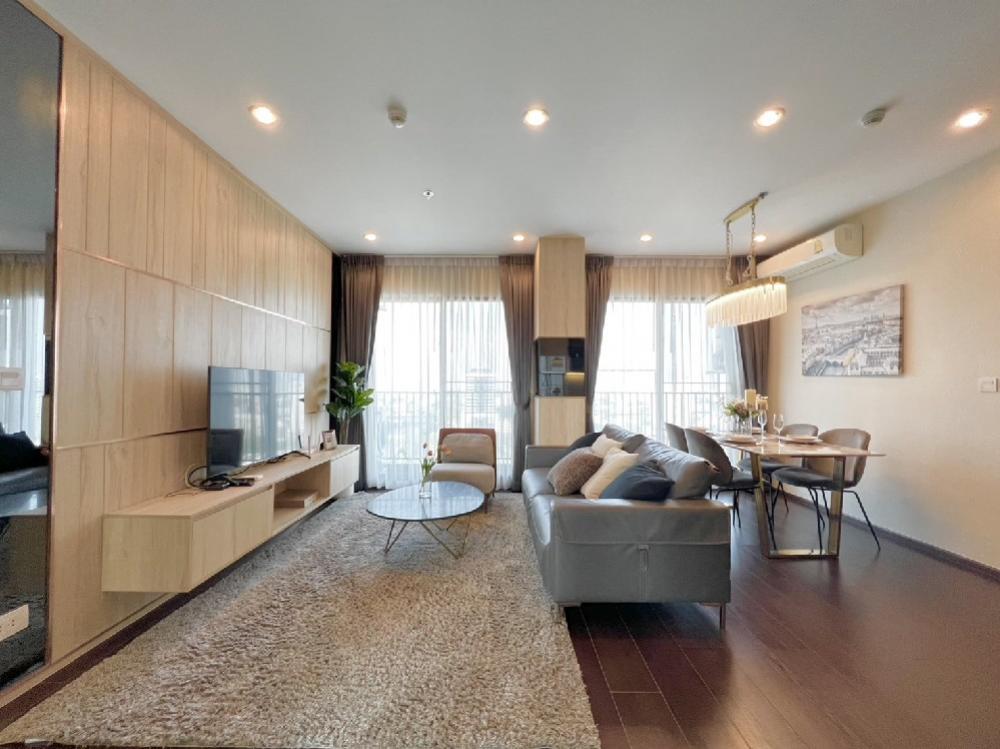 For RentCondoSukhumvit, Asoke, Thonglor : 🧡🌿 Condo C Ekkamai for rent, size 2 bedrooms, 2 bathrooms 🧡🌿 Complete furniture and electrical appliances, ready to move in.