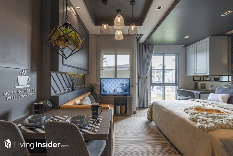 Chamonix Condo (ชาโมนิกซ์ ศรีราชา - แหลมฉบัง) เสือนอนกิน ยิลด์สุดคุ้ม อยู่เองก็ได้ ปล่อยเช่าก็ดี   การันตีค่าเช่า นานถีง 2 ปี 