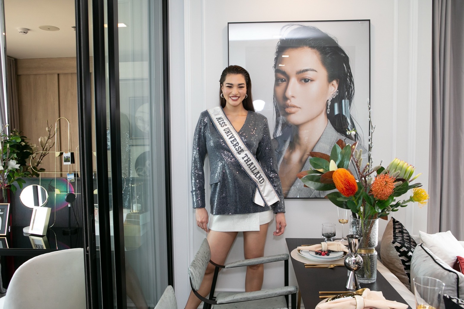 “แอสเซทไวส์” ต้อนรับสาวงาม Miss Universe Thailand 2021 สู่ AssetWise Family พร้อมชมห้องชุดสุดพิเศษ “Light of The Universe”