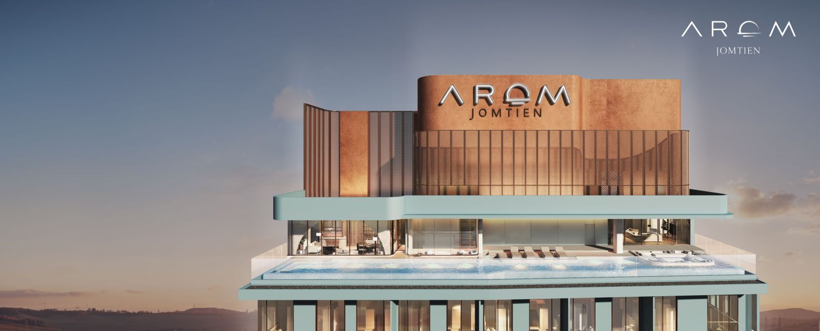 โครงการ “Arom Jomtien” จัดงาน “Jomtien Mood by Arom”  ขอบคุณลูกค้า พร้อมฉลองความสำเร็จยอดขาย 70%
