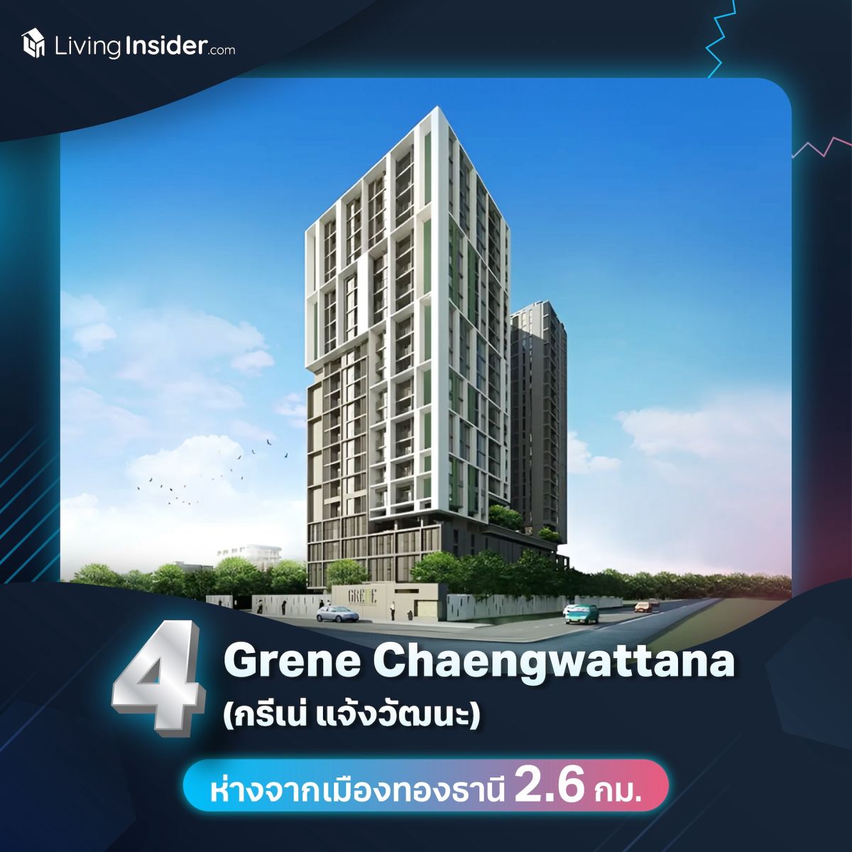 รวม 10 คอนโดมิเนียมย่านเมืองทองธานี ถูกใจสายคอนเสิร์ต!