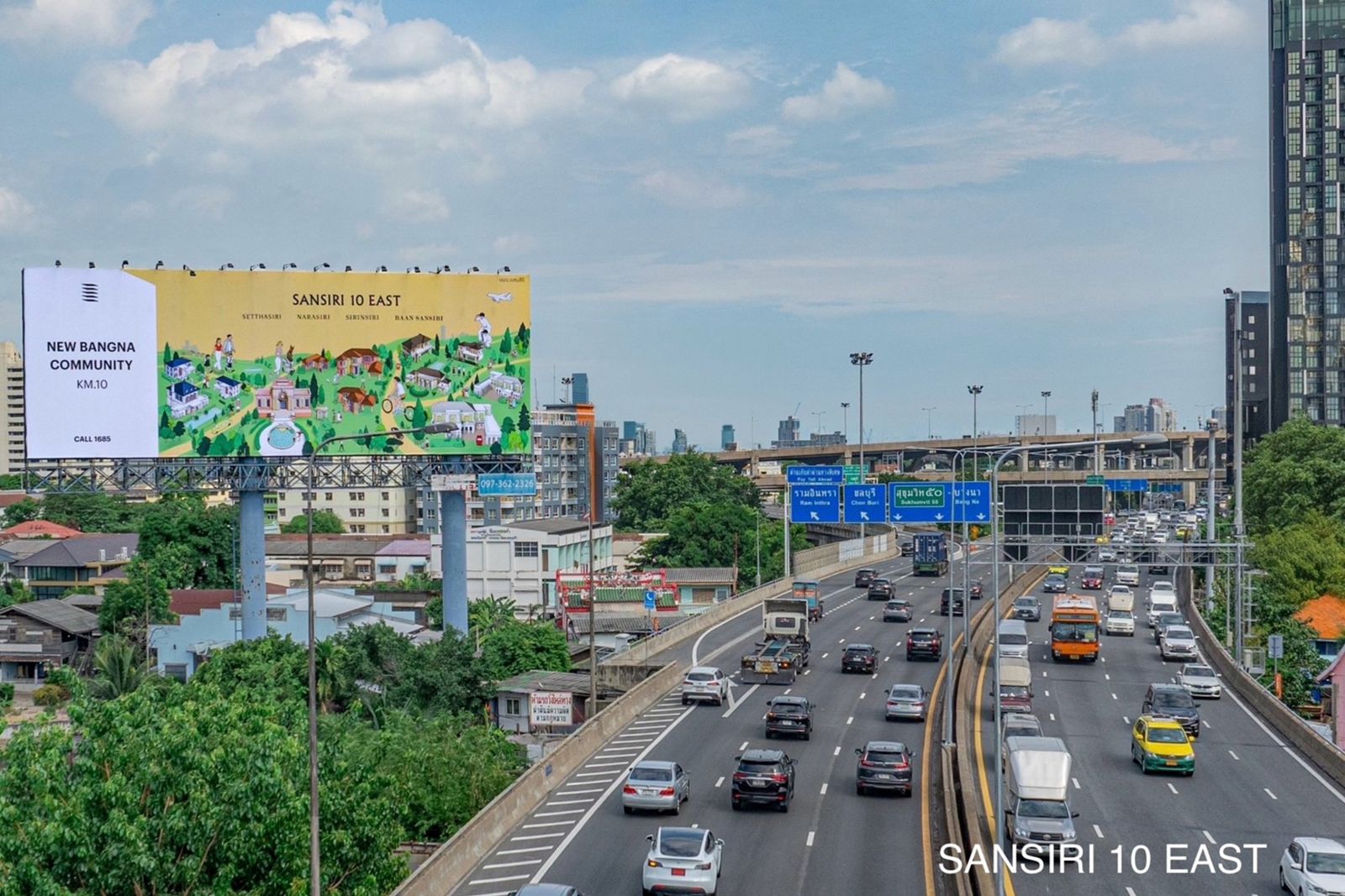 แสนสิริ ปั้น “SANSIRI 10 EAST” ลักชูรีคอมมูนิตี้ที่อยู่อาศัยบนพื้นที่ 165 ไร่ ทำเลบางนา กม.10 มูลค่า 18,000 ลบ. 