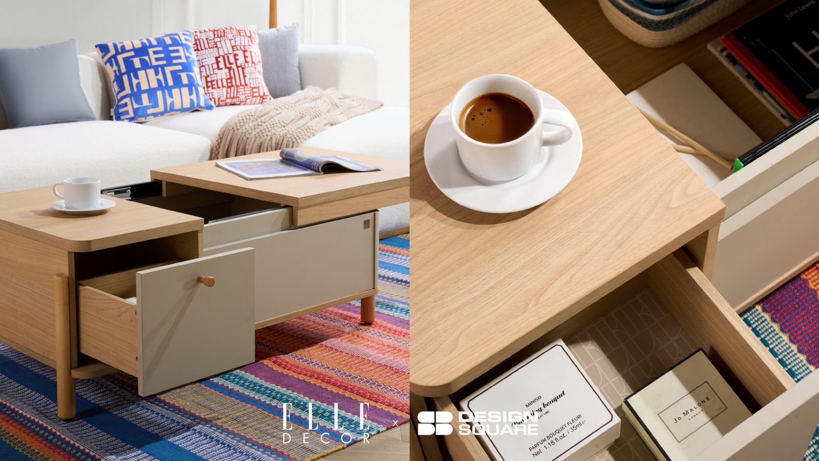 เอสบี ดีไซน์สแควร์ จับมือ ELLE DECOR เปิดตัวเฟอร์นิเจอร์ “JOLIE COLLECTION” ชูฟังก์ชันจัดเก็บเพิ่มพื้นที่ใช้สอยให้กว้างขึ้น