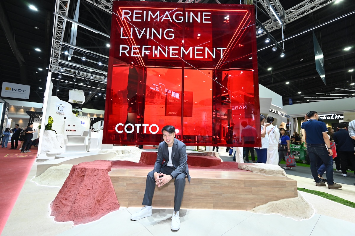 COTTO พลิกบทบาท ขยายตลาดเดินเกมรุกอุตสาหกรรม “วัสดุตกแต่ง” เจาะกลุ่มนักออกแบบยุคใหม่ ภายใต้คอนเซปต์ “Reimagine Living Refinement”