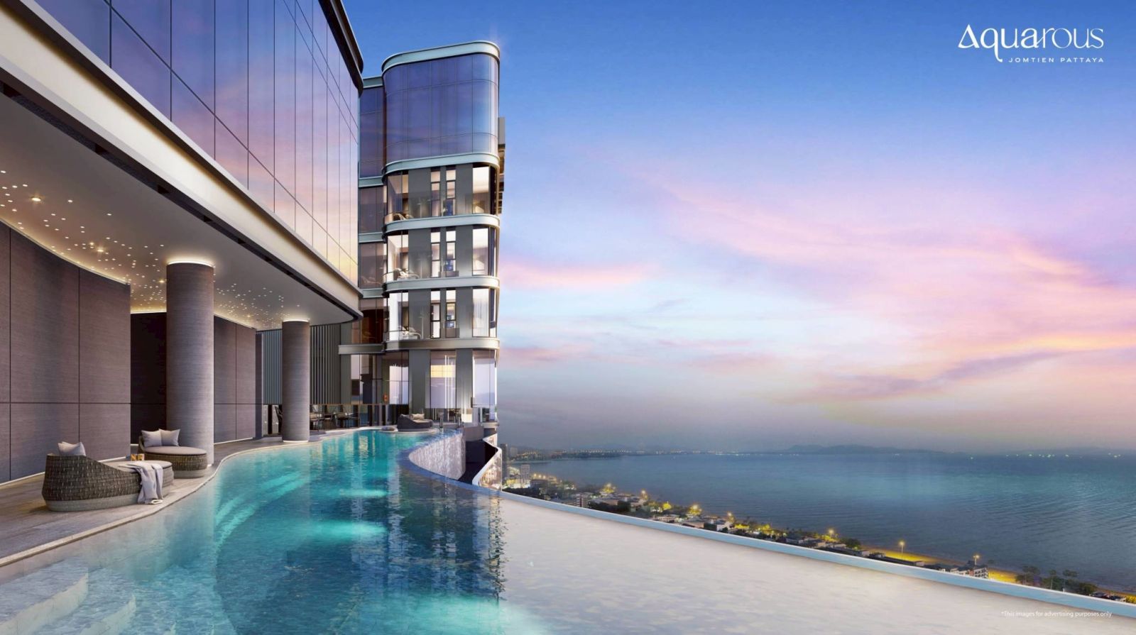 “อควารัส จอมเทียน พัทยา” เผยโฉม Penthouse เอกซ์คลูซิฟเพียง 3 ยูนิต รับวิวทะเล 270 องศา ราคาเริ่มต้น 95 ล้านบาท