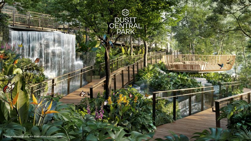 Dusit Central Park เผยภาพสวนลอยฟ้าใจกลางเมืองที่ใหญ่ที่สุดในไทยบนพื้นที่ 7 ไร่ พร้อมชวนประกวดตั้งชื่อชิงแพ็กเกจตั๋วเครื่องบินและที่พักรร.ดุสิตธานี เกียวโต