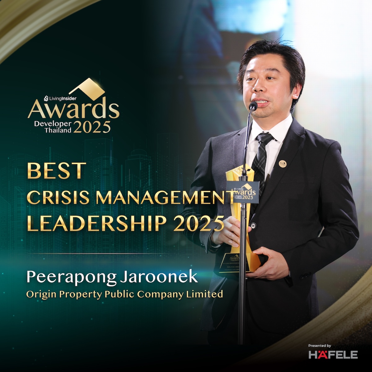 รวมสุดยอดผู้พัฒนาอสังหาฯ ไทย บนเวที LivingInsider Developer Awards 2025