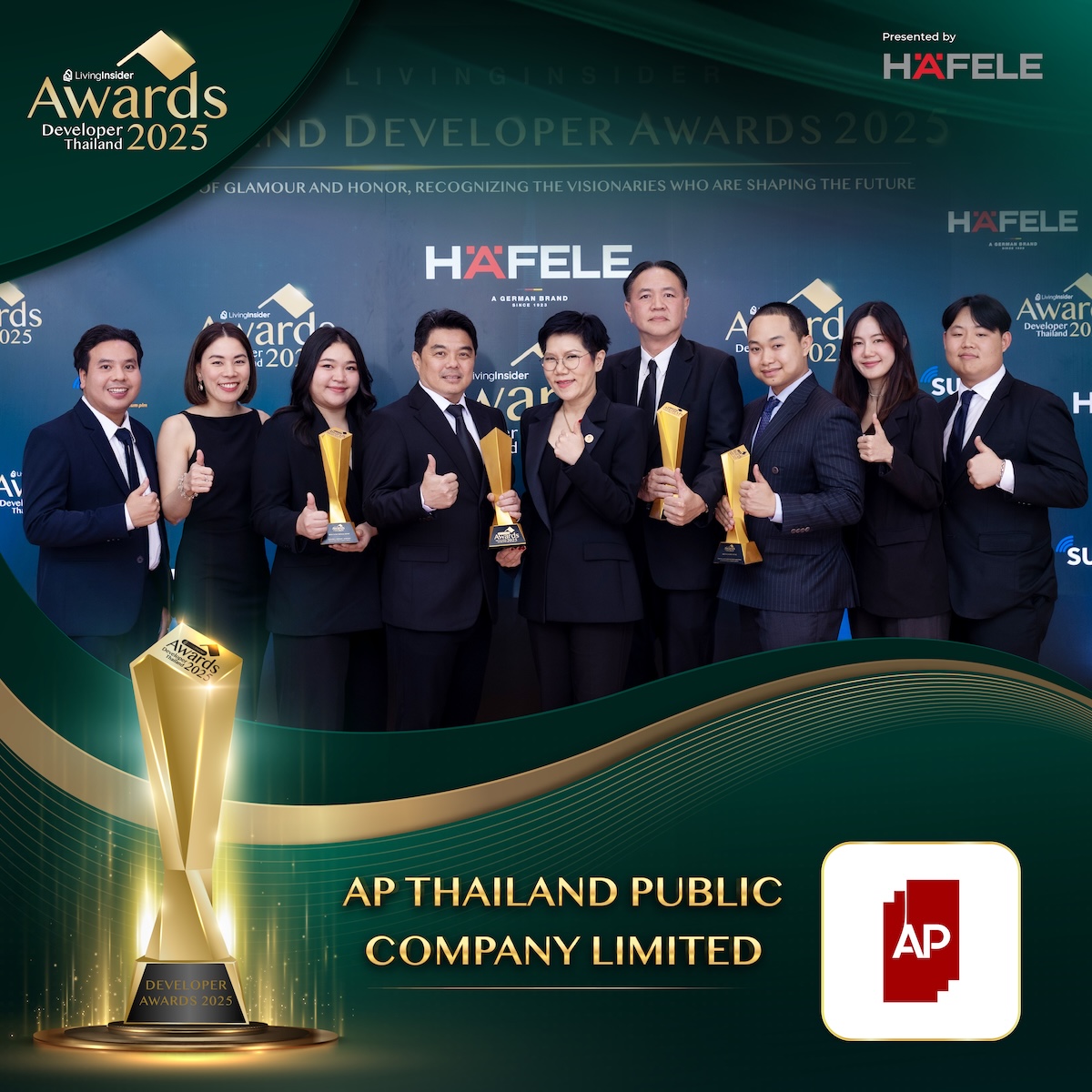 รวมสุดยอดผู้พัฒนาอสังหาฯ ไทย บนเวที LivingInsider Developer Awards 2025