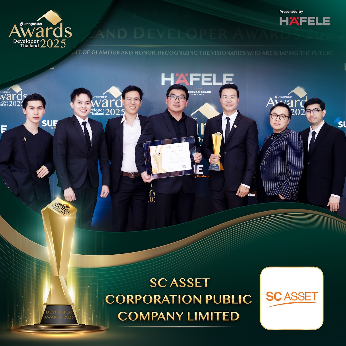 🎉 LivingInsider Thailand Developer Awards 2025 ขอแสดงความยินดีแด่สุดยอดนักพัฒนาอสังหาริมทรัพย์แห่งปี 2025