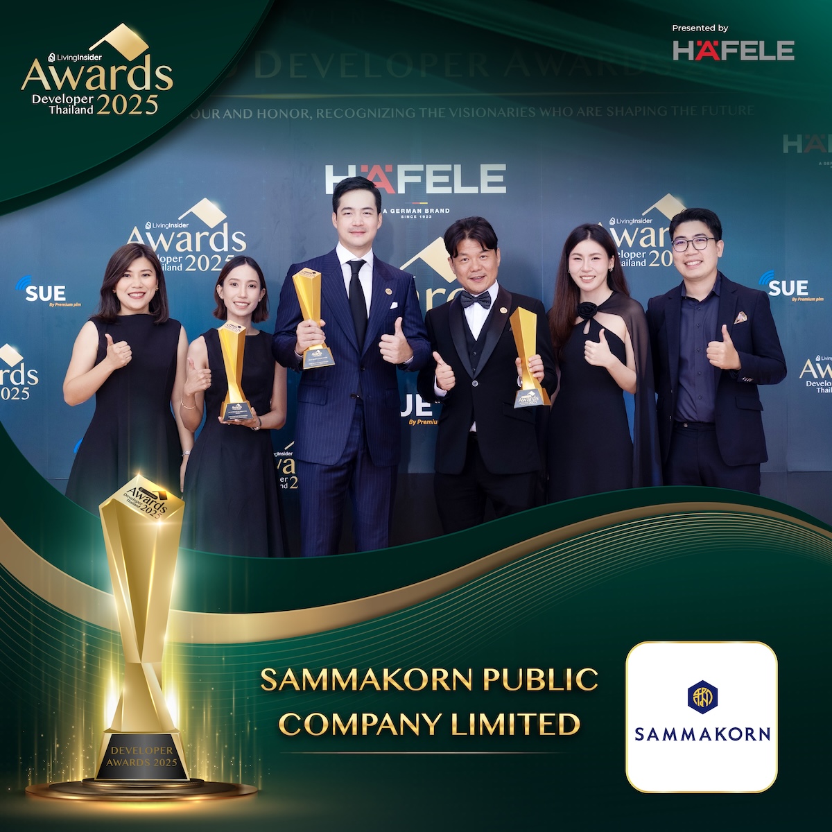 รวมสุดยอดผู้พัฒนาอสังหาฯ ไทย บนเวที LivingInsider Developer Awards 2025