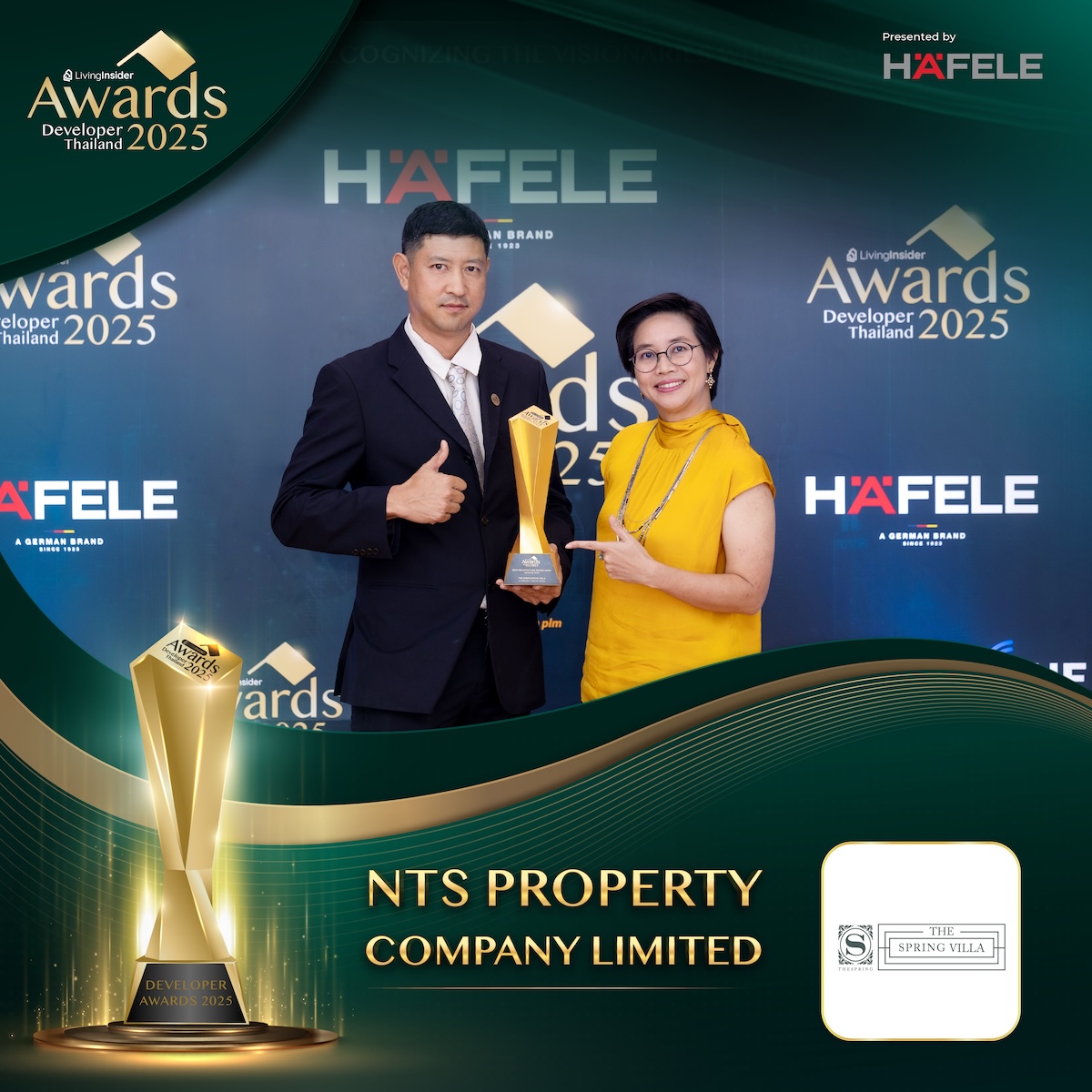 🎉 LivingInsider Thailand Developer Awards 2025 ขอแสดงความยินดีแด่สุดยอดนักพัฒนาอสังหาริมทรัพย์แห่งปี 2025