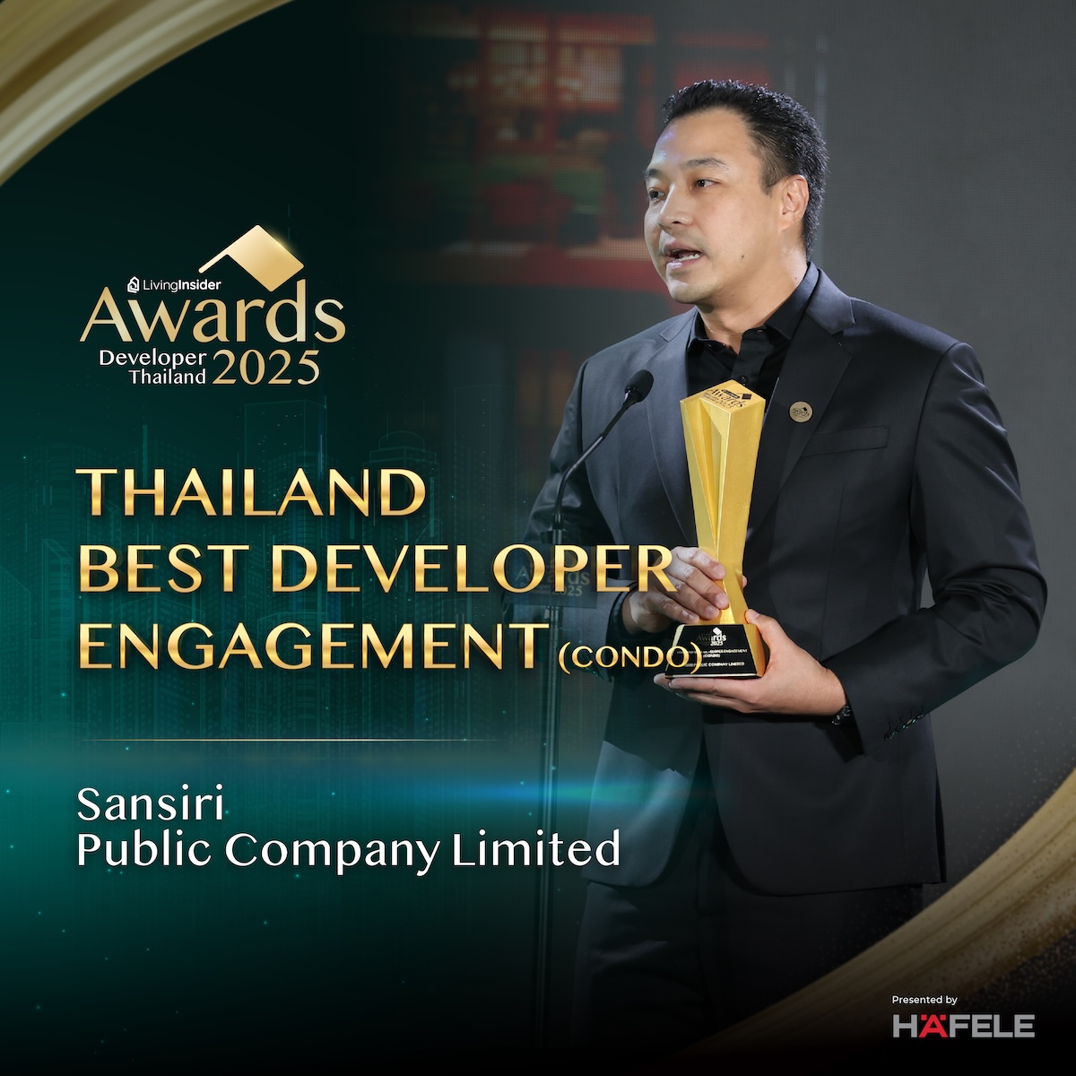 🎉 LivingInsider Thailand Developer Awards 2025 ขอแสดงความยินดีแด่สุดยอดนักพัฒนาอสังหาริมทรัพย์แห่งปี 2025