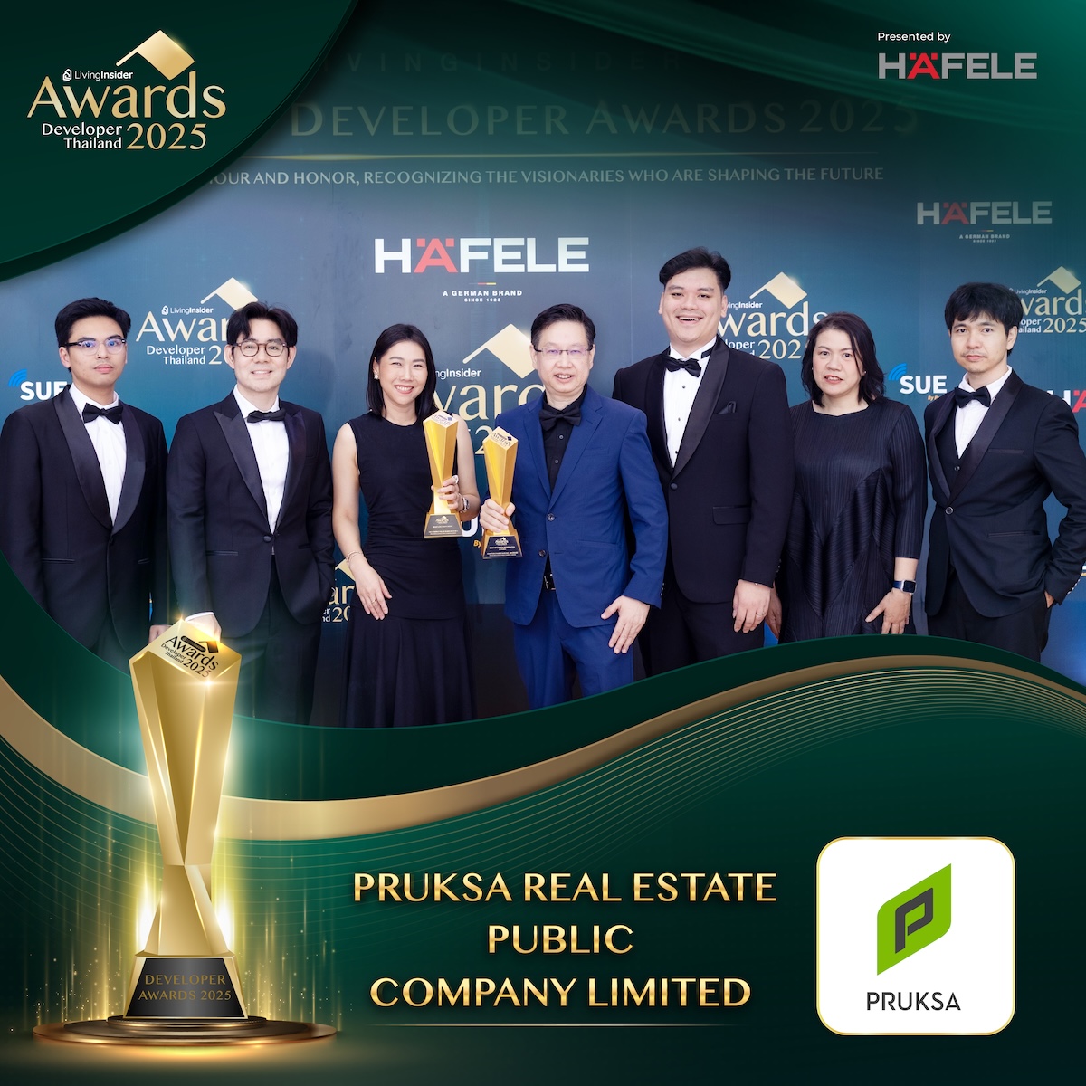 🎉 LivingInsider Thailand Developer Awards 2025 ขอแสดงความยินดีแด่สุดยอดนักพัฒนาอสังหาริมทรัพย์แห่งปี 2025