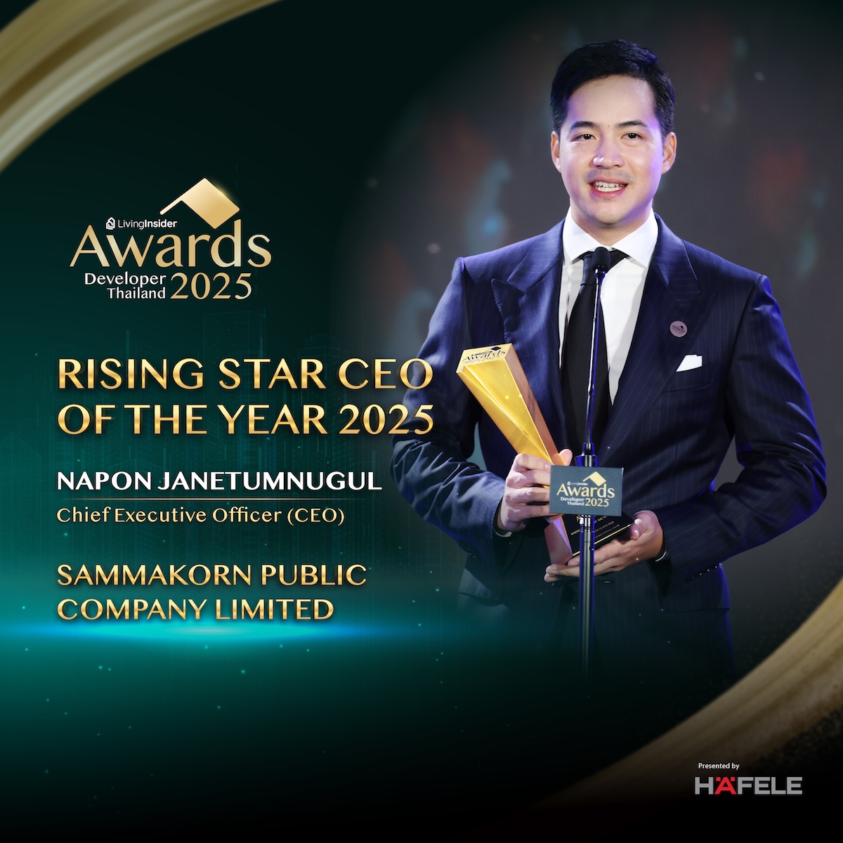 รวมสุดยอดผู้พัฒนาอสังหาฯ ไทย บนเวที LivingInsider Developer Awards 2025