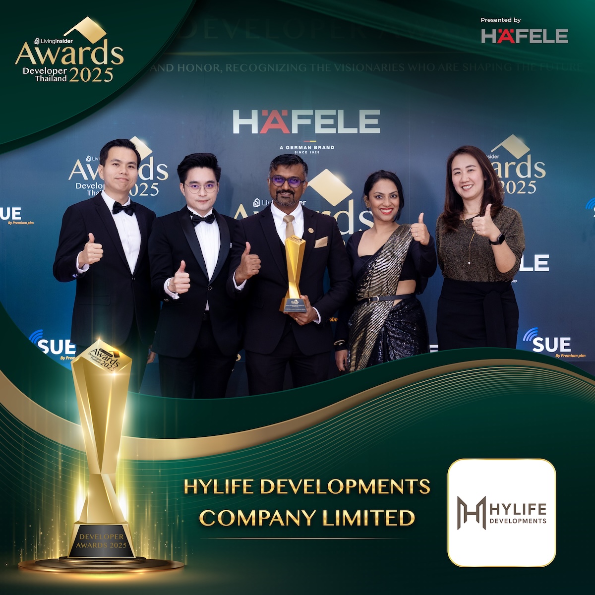 🎉 LivingInsider Thailand Developer Awards 2025 ขอแสดงความยินดีแด่สุดยอดนักพัฒนาอสังหาริมทรัพย์แห่งปี 2025