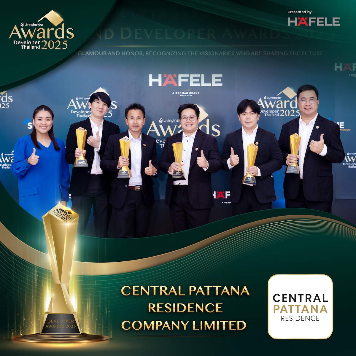 รวมสุดยอดผู้พัฒนาอสังหาฯ ไทย บนเวที LivingInsider Developer Awards 2025