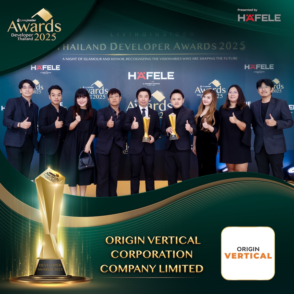 🎉 LivingInsider Thailand Developer Awards 2025 ขอแสดงความยินดีแด่สุดยอดนักพัฒนาอสังหาริมทรัพย์แห่งปี 2025