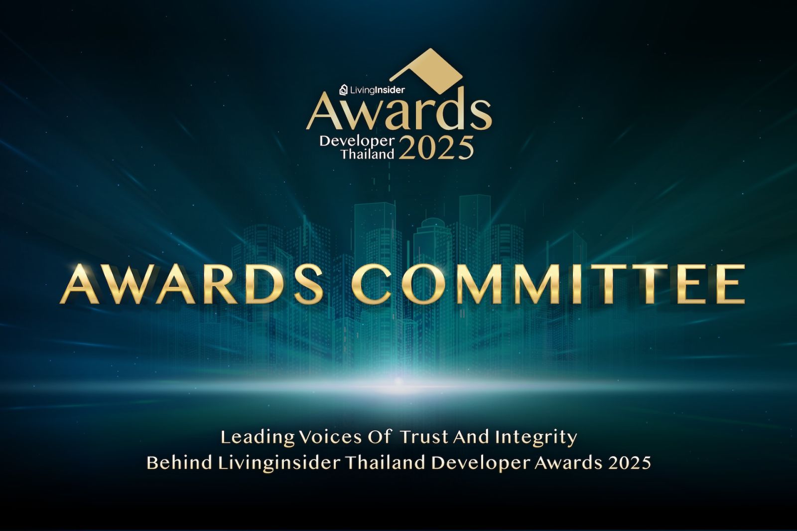 🏆 LivingInsider Thailand Developer Awards 2025 ขอขอบคุณคณะกรรมการผู้ทรงคุณวุฒิ ผู้อยู่เบื้องหลังความสำเร็จของเวทีแห่งเกียรติยศ