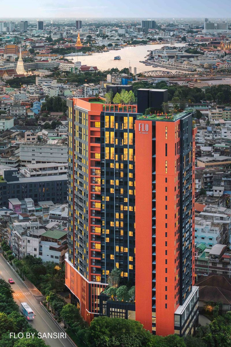 FLO by Sansiri คอนโดพร้อมอยู่โครงการใหม่ล่าสุดจากแสนสิริ  เพียง 350 เมตรถึง BTS คลองสาน* เริ่ม 3.29 ล้านบาท* 