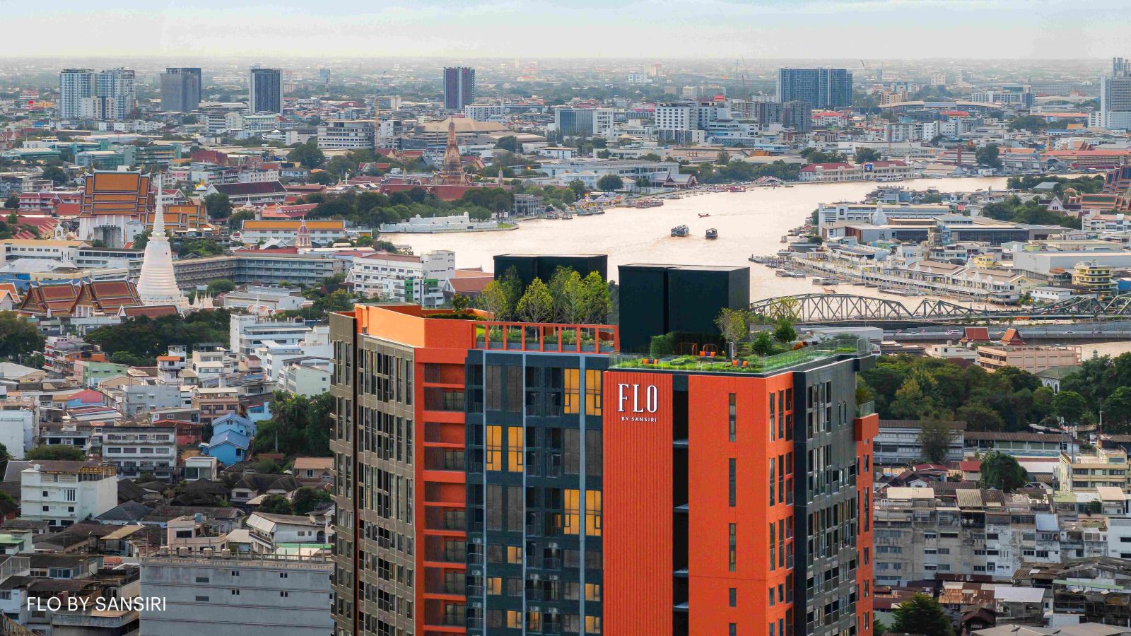 FLO by Sansiri คอนโดพร้อมอยู่โครงการใหม่ล่าสุดจากแสนสิริ  เพียง 350 เมตรถึง BTS คลองสาน* เริ่ม 3.29 ล้านบาท* 