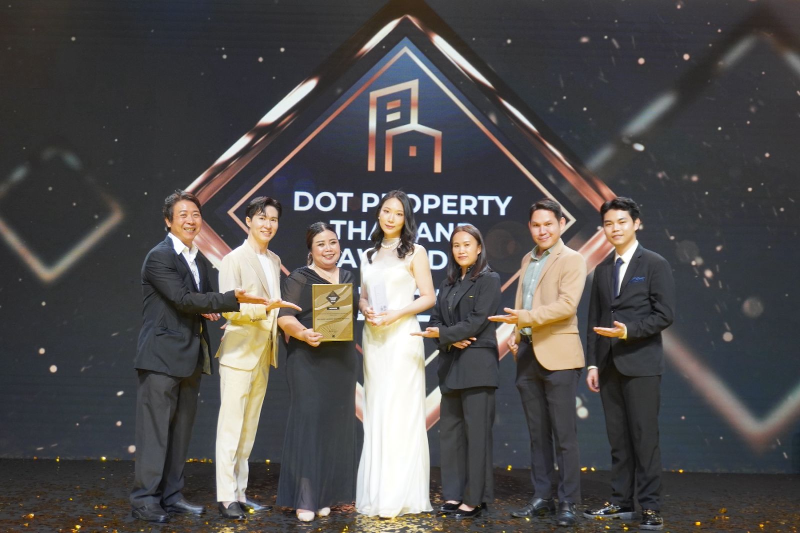 Skypark Lucean Jomtien Pattaya คว้า 3 รางวัลใหญ่ จาก 2 สุดยอดเวทีอสังหาฯ LivingInsider Thailand Developer Awards 2025 และ Dot Property Thailand Awards 2025